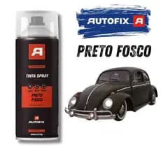 Tinta Spray Preto Fosco 400ml – Alta Qualidade Secagem Rápida Versátil OK