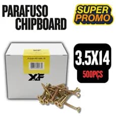 Parafuso Para Madeira Mdf Philips 3,5x40 500un Caixa Xf