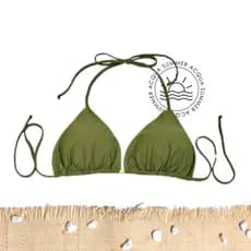 Biquíni Top Cortininha Curtininha Avulso com Bojo Removível/Alcinhas Fita Marquinha Linda Moda Praia