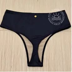 Biquíni Calcinha Hot Pants Avulsa Fio Dental/Tanga Cintura Alta Moda Praia e Piscina/Bikini Retrô