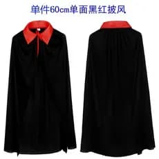 Capa Fantasia Vampiro Zorro Drácula Halloween Adulto e Infantil