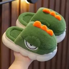 Pantufa de DINOSSAURO adolescentes e infantil, super macio com o solado antiderrapante/pu25-69