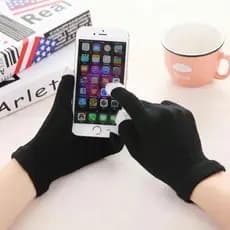 Luva de Lã touch screen protege do frio da para usar no celular/Boa qualidade/LL23-49