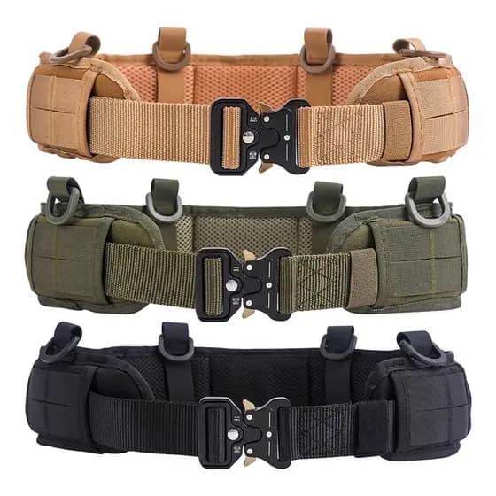 Cinto Moduvlar Tatico Modular Militar Coyote Original UnistarCinto Modular Tatico Modular Militar Coyote Original