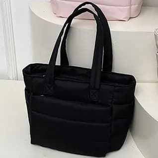 Bolsa Tote Femina de Almofada de Ombro Resistente à Água para Trabalho ,Viagem e Passeio Moda Shope