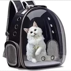 Mochila de transporte para animais de estimação, bolsa de viagem para gatos, respirável, Moda Shope