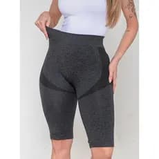 Calça Legging Feminina Fitness Sem Costura Cintura Alta Academia  Levanta Bumbum