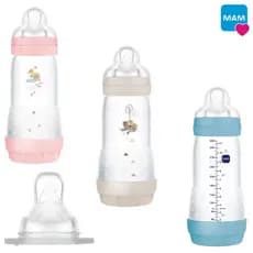 Mamadeira MAM Easy Start 320ml Original Anticólica Bebê +4 Meses