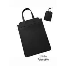 Lixeira Lixo Automotivo Para Carro Couro Sintético Porta Lixo