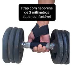 Strap Tala musculação academia crossfit levantamento de peso