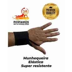 Munhequeira Ortopédica  Anatômica Tensor Protetor de Pulso Crossfit Tendinite Artrite Super Reforçada Alivio de Dor Par
