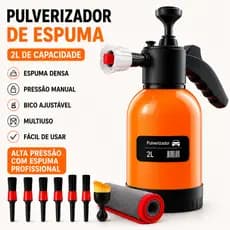 Pulverizador Borrifador Foam Spray 2L Espuma Grossa Multiuso Premium Para Lava Jato e Limpeza Doméstica