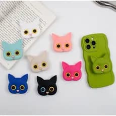 suporte para celular Grip- gato e coelho diversas cores