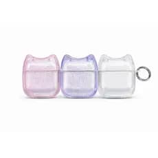 Capa AirPods Gato Fofo com Brilho | Case para AirPods 1/2 3 4 Pro 1/2