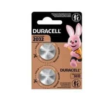 Pilha Duracell Moeda 2032 Original c/2 unidades - Envio Rápido