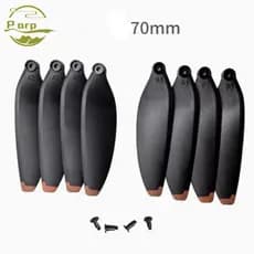 Lâminas De Hélice Dobráveis PARPERTY1 , Peças Pretas De Drone De Controle Remoto De 64 Mm/70 , Lâmina Sobressalente De Q