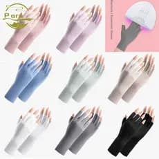 PARPERTY1 Luvas De Proteção Solar , Uv Para Unhas , Lâmpada Led , Pintura De Protegem A Pele Dos Dedos