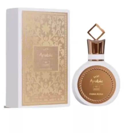 Perfume Arabic Fakar Rosa n006 Feminino 25 ml
