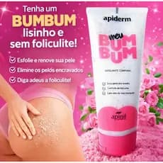 Esfoliante Meu Bumbum 190g Pele Lisa E Macia Antifoliculite