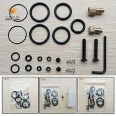 SHGIRLRL 1 Conjunto De Kit De Reparo De Inflador , Para Bomba De Ar Operada Manualmente 30mpa PCP Vedação O-rings