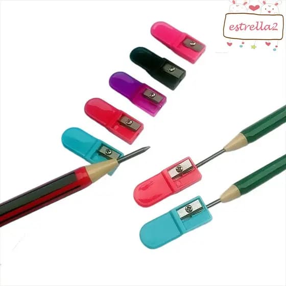 AESTRELLA 5 Peças Apontador De Lápis Estudante 2.0 Mm Material Escolar Dispositivo Moedor De Núcleo De Chumbo De Bolso