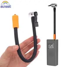 Mangueira Para Inflar Pneus De Carro SUNSET , Adaptador Universal De Inflação Anti-Vazamento , Válvula De Pneu De Rosca