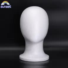 Cabeça De Manequim De Espuma SUNSET , Suporte De Exibição De Peruca Estável E Leve , Modelo De