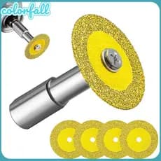 Disco De Corte De Diamante COLORFALLC , Rebolo De Rosca M10 De 40 Mm , Abrasivo Portátil À Prova D'água