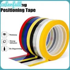 Fita De Marcação COLORFALLC , Codificação Multicolorida De 3/5/8/10 Mm De Largura Mylar De Alta Isolamento De 66 Metros