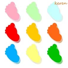 Papel De Artesanato De Artes Kerenaa , Recortes De Colorido De Escrita De Brinquedos Infantis , Artesanal Em Vários Form