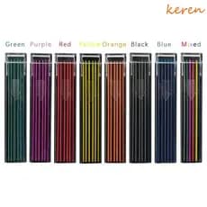 KEREN Chumbo De Lápis De 2.0mm , Recarga Automática Mecânico De Grafite , Colorido Apagável
