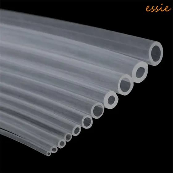 Mangueira ESSIEBR Flexível De Borracha De Silicone Transparente Tubo De Grau Alimentício