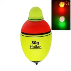 Bóia De Pesca Luminosa ESSIEBR , Bobber Eletrônica De Espuma Dura , Óptica Dupla De Alta Flutuabilidade