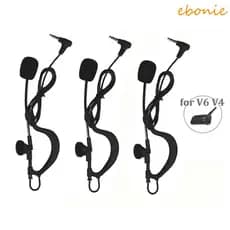 EBONIE Fone De Ouvido Para Árbitro De Futebol , Interfone Bidirecional , Juiz Duplex Completo , Conferência EJEAS