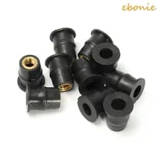 EBONIE Fixador De Pára-Brisas Para Motocicletas Acessórios Suzuki Cego De Wellnut Métrico 4/5/6mm Parafusos