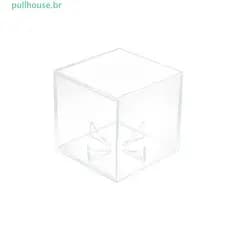 PULLHOUSE Caixa De Beisebol Souvenir Bola De Golfe Acrílico Tênis Transparente De 9 Polegadas