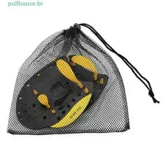 PULLHOUSE Pás De Natação Mão Webbed Acessório Mergulho Sapo Dedo Ajustável Palma De