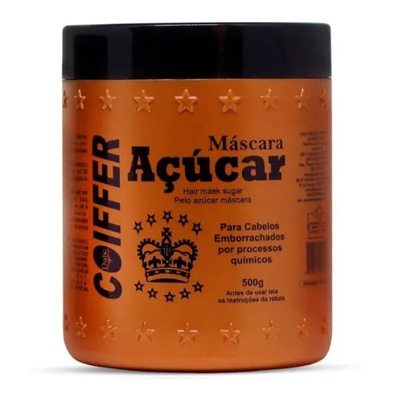 Máscara de Açúcar | Máscara de Açúcar Coiffer 500g | Máscara de Hidratação