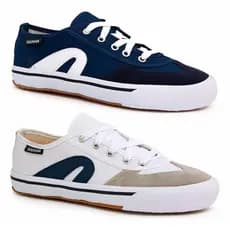 Chuteira futsal kit de 2 pares vulcanizada prática esport dia a dia ,volta as aulas ,caminhada ,lazer .Envio rápido.