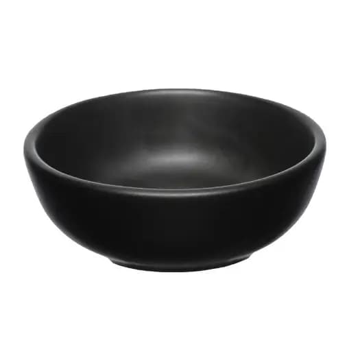 Porta Shoyu Manhattan em Porcelana Preto Fosco - Hauskraft