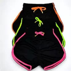 Kit 3 Shorts Feminino Dry Fit Academia Praia