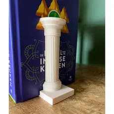 Aparador de Livros Coluna Romana Grega
