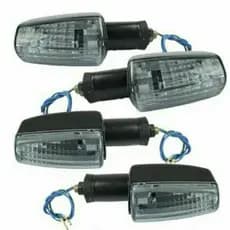 Kit Combo Pisca Seta Sinaleira Completa Com Lâmpada Cg Titan Fan 125 150 Cb Xre 300 Cbx