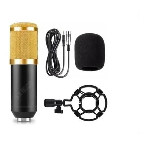 Microfone Condensador  Bm800 Estudio Gravaçao 