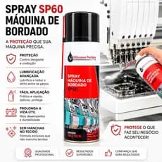 1 lata Spray Óleo Lubrificante Máquina de Bordado e Costura 300ML