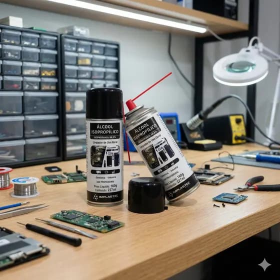 Kit 2 Sprays Limpador Multiuso Para Eletrônicos Produto De Limpeza Para Componentes Hardware Aerosol
