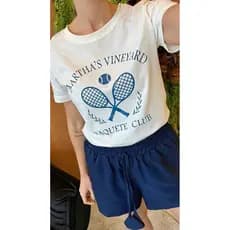 T Shirt Tênis Branca