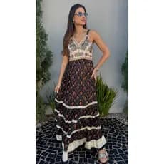 Vestido Boho Ravena