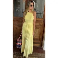 Vestido Paty Amarelo