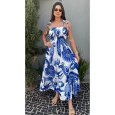 Vestido Sophia Azul